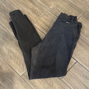 Jordache Vintage Women's Black Jeans. Size 25 or 11/12